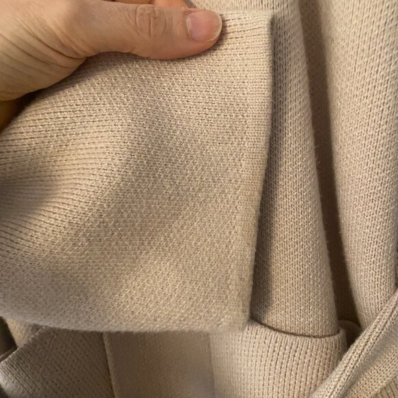 MANGO long cardigan with belt SZ XS/SM - Picture 4 of 11